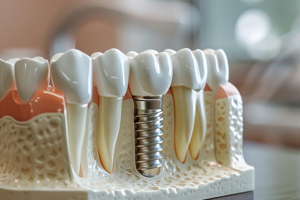 Osseointegration with dental implants
