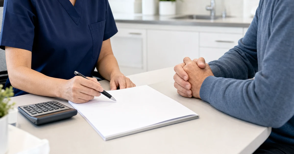 Are dental implants tax deductible? A patient reviews HSA and FSA options during an implant consultation